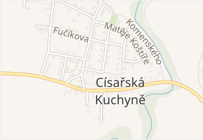 Na Paloučku v obci Čelákovice - mapa ulice