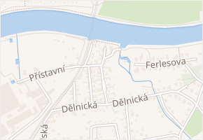 Ruská v obci Čelákovice - mapa ulice