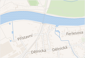 U Mostu v obci Čelákovice - mapa ulice