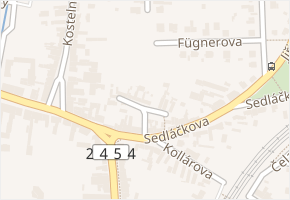Ve Skále v obci Čelákovice - mapa ulice