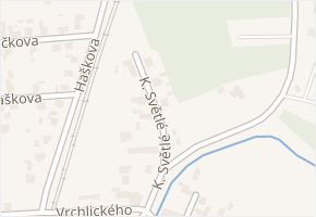 K. Světlé v obci Čeperka - mapa ulice