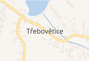 Třebovětice v obci Cerekvice nad Bystřicí - mapa části obce