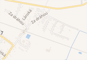 U hřiště v obci Cerhenice - mapa ulice