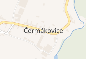 Čermákovice v obci Čermákovice - mapa části obce