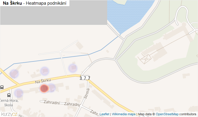 Mapa Na Škrku - Firmy v ulici.