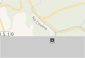 Na Cihelně v obci Černolice - mapa ulice