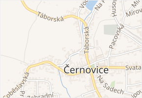 Na Potoce v obci Černovice - mapa ulice
