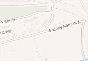 Boženy Němcové v obci Česká Lípa - mapa ulice