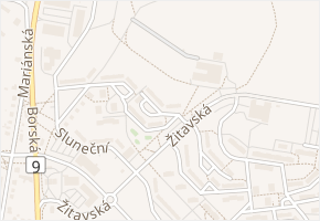 Budyšínská v obci Česká Lípa - mapa ulice