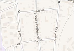 Jiřího z Poděbrad v obci Česká Lípa - mapa ulice