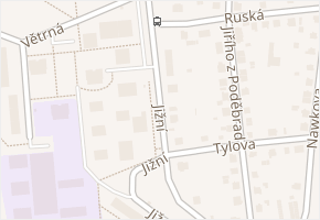 Jižní v obci Česká Lípa - mapa ulice