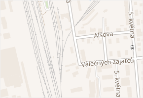 Plynárenská v obci Česká Lípa - mapa ulice