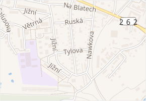 Tylova v obci Česká Lípa - mapa ulice