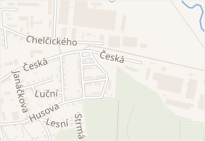 U Mlékárny v obci Česká Lípa - mapa ulice