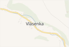 Vlásenka v obci Česká Metuje - mapa části obce