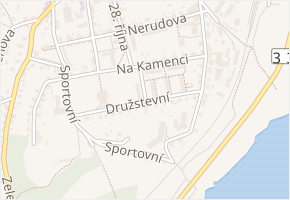 Družstevní v obci Česká Skalice - mapa ulice