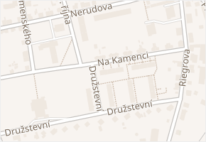 Na Kamenci v obci Česká Skalice - mapa ulice
