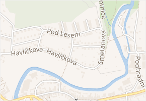 Svobodova v obci Česká Skalice - mapa ulice
