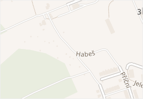 Habeš v obci Česká Třebová - mapa ulice