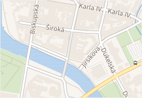 Dr. Stejskala v obci České Budějovice - mapa ulice