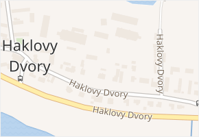 Haklovy dvory v obci České Budějovice - mapa ulice