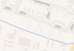 Jižní v obci České Budějovice - mapa ulice