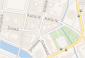 Karla IV. v obci České Budějovice - mapa ulice