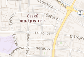 Klostermannova v obci České Budějovice - mapa ulice