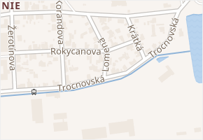 Lomená v obci České Budějovice - mapa ulice