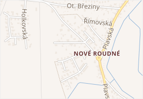 Na Hraničkách v obci České Budějovice - mapa ulice