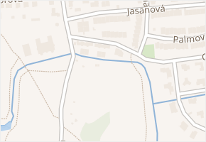 Osiková v obci České Budějovice - mapa ulice
