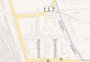 Plynárenská v obci České Budějovice - mapa ulice
