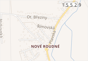 Římovská v obci České Budějovice - mapa ulice