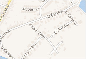 U Čertíka v obci České Budějovice - mapa ulice