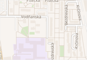 Vodňanská v obci České Budějovice - mapa ulice