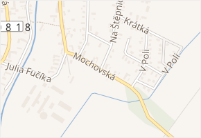 Mochovská v obci České Meziříčí - mapa ulice