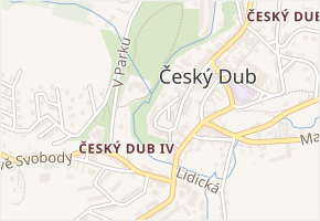 Starý zámek v obci Český Dub - mapa ulice