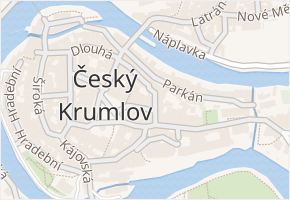 Šatlavská v obci Český Krumlov - mapa ulice