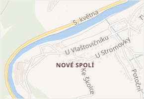 U Vlaštovičníku v obci Český Krumlov - mapa ulice