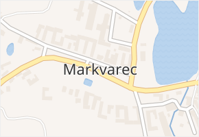 Markvarec v obci Český Rudolec - mapa části obce