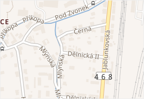 Dělnická II v obci Český Těšín - mapa ulice