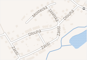 Dlouhá v obci Český Těšín - mapa ulice