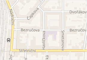Havlíčkova v obci Český Těšín - mapa ulice