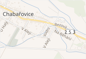 Bednářská v obci Chabařovice - mapa ulice