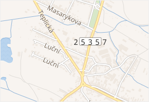 Kovářská v obci Chabařovice - mapa ulice