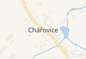 Chářovice v obci Chářovice - mapa části obce