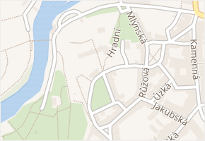 Dobrovského v obci Cheb - mapa ulice