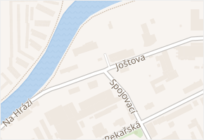 Joštova v obci Cheb - mapa ulice