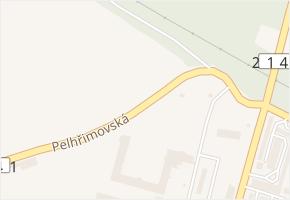 Pelhřimovská v obci Cheb - mapa ulice