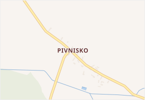 Pivnisko v obci Chlístovice - mapa části obce